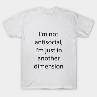 Nerdy and Geeky Quote 7 T-Shirt